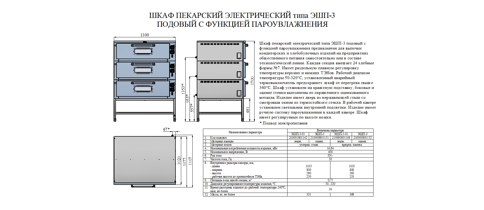 Шкаф пекарский abat эшп 3